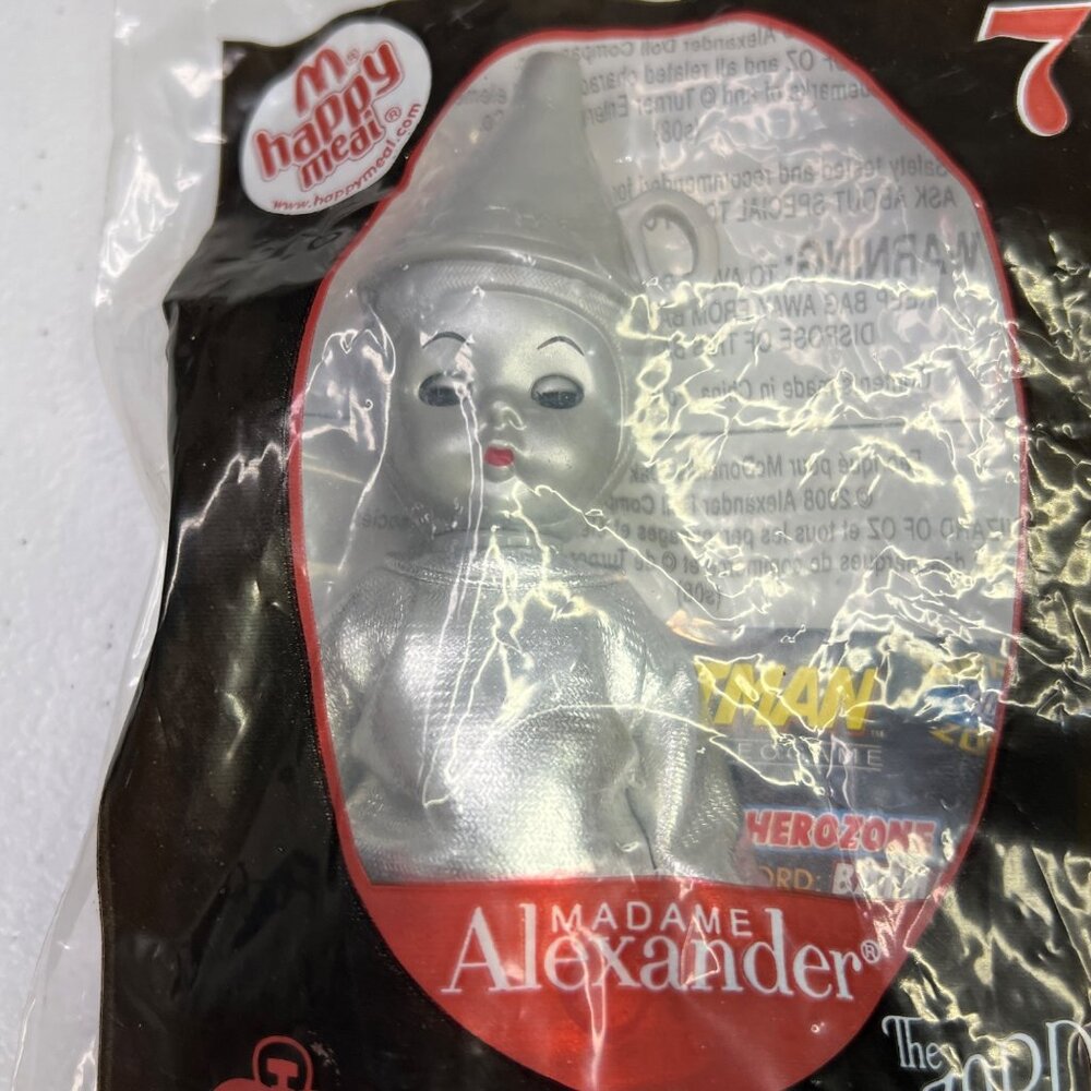 McDonalds Wizard Of Oz Tin Man Madame Alexander Happy Meal Toy from 2008 - Picture 2 of 4